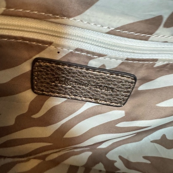 AK Anne Klein Zebra Print Tote Bag - Picture 5 of 7